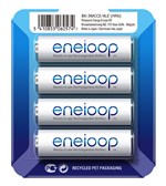 Аккумулятор AA/(HR6) Panasonic Eneloop BK-3MCCE/4LE, 1900mAh, LSD Ni-MH, Sliding Pack 4шт, цена за уп., Japan ориг 100%